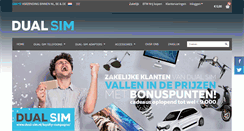 Desktop Screenshot of dual-sim.nl